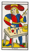 Cartas de Tarot: El Mago Cartas del Tarot: El Mago