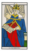 Cartas del Tarot: La Sacerdotisa Cartas de Tarot: La Sacerdotisa