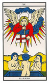 Cartas de Tarot: El Juicio Cartas de Tarot: El Juicio
