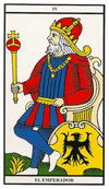 Cartas del Tarot: El Emperador Cartas del Tarot: El Emperador